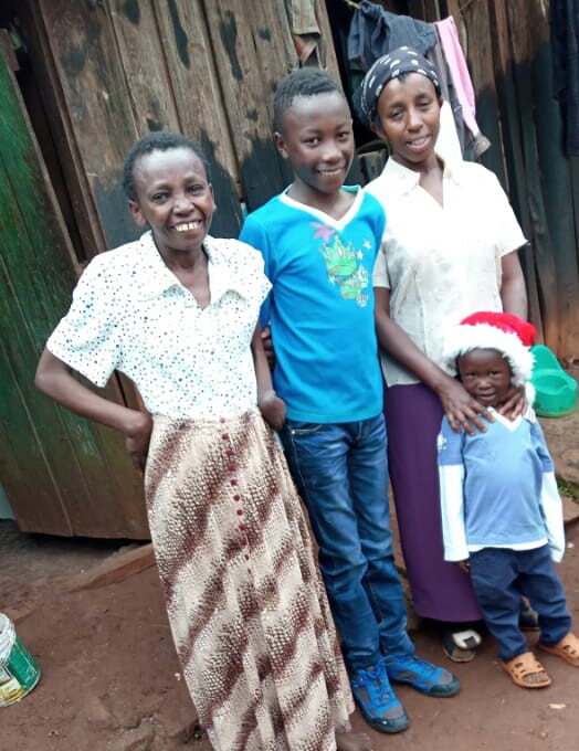 Catherine Wanjiru's family wishes you a merry christmas